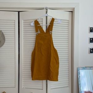 COPY - FOREVER 21 corduroy overall dress